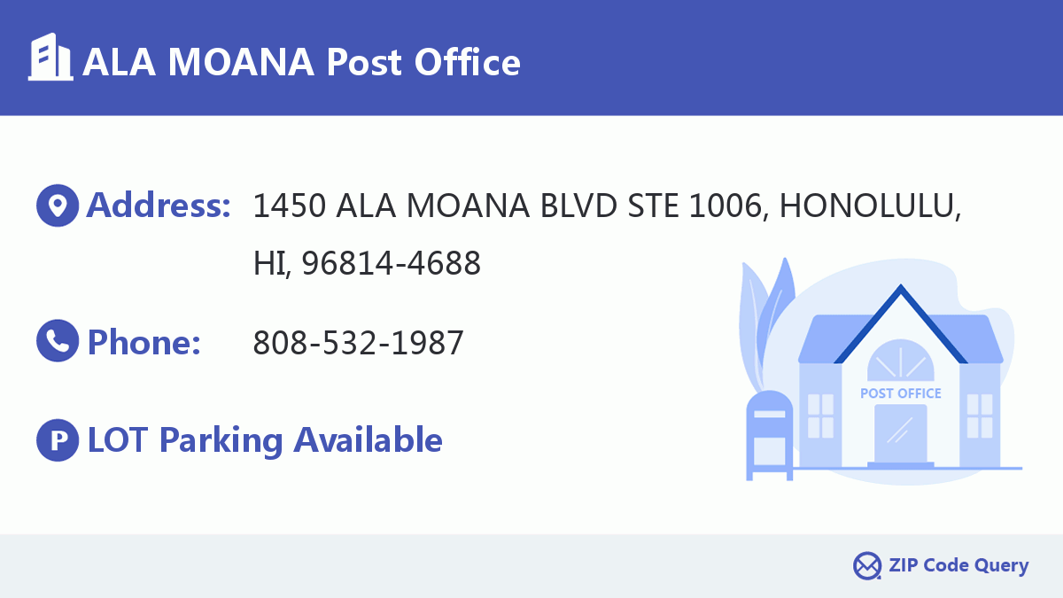Post Office:ALA MOANA