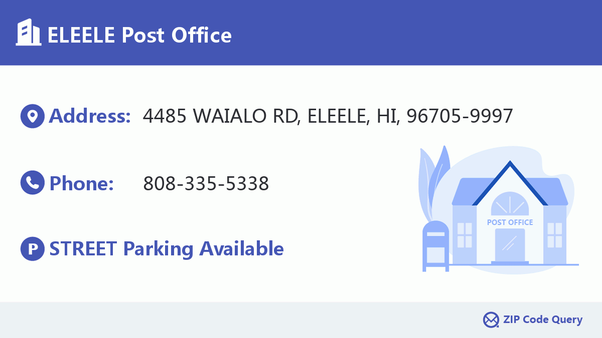 Post Office:ELEELE