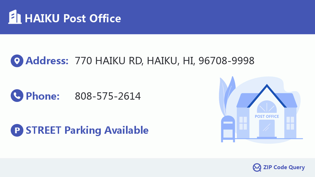 Post Office:HAIKU