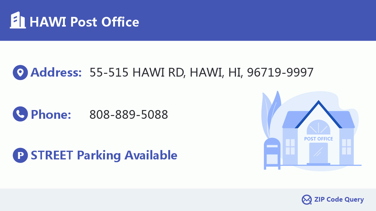Post Office:HAWI