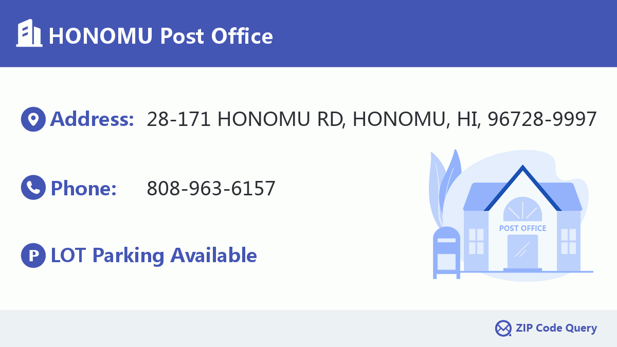 Post Office:HONOMU