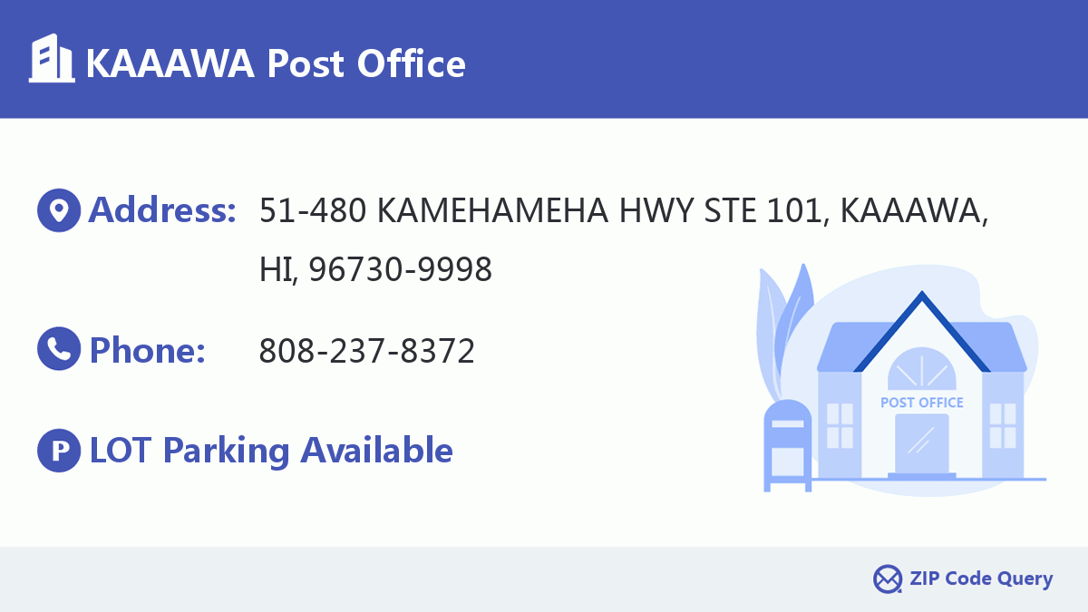 Post Office:KAAAWA