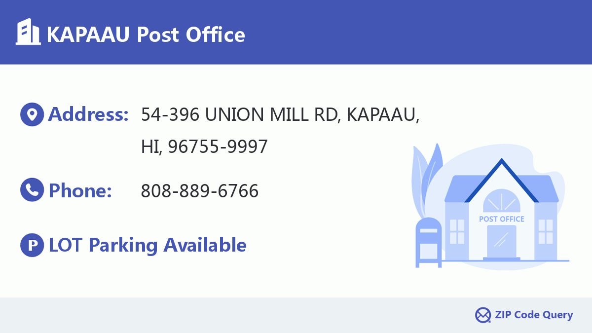 Post Office:KAPAAU