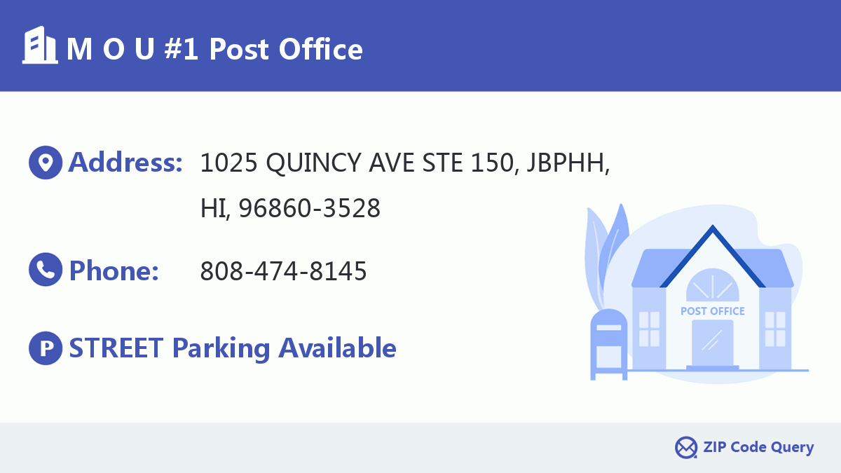 Post Office:M O U #1