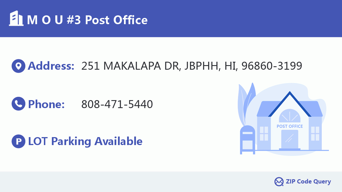 Post Office:M O U #3