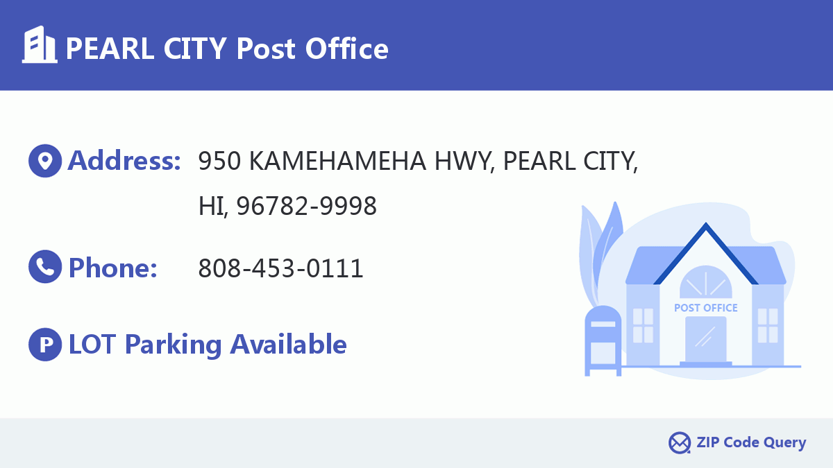 Post Office:PEARL CITY