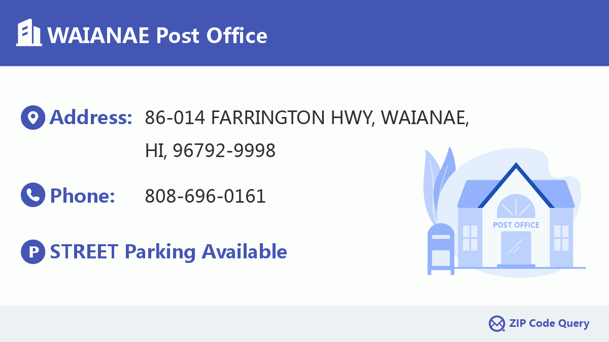 Post Office:WAIANAE