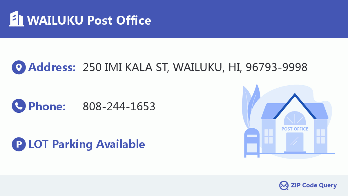 Post Office:WAILUKU