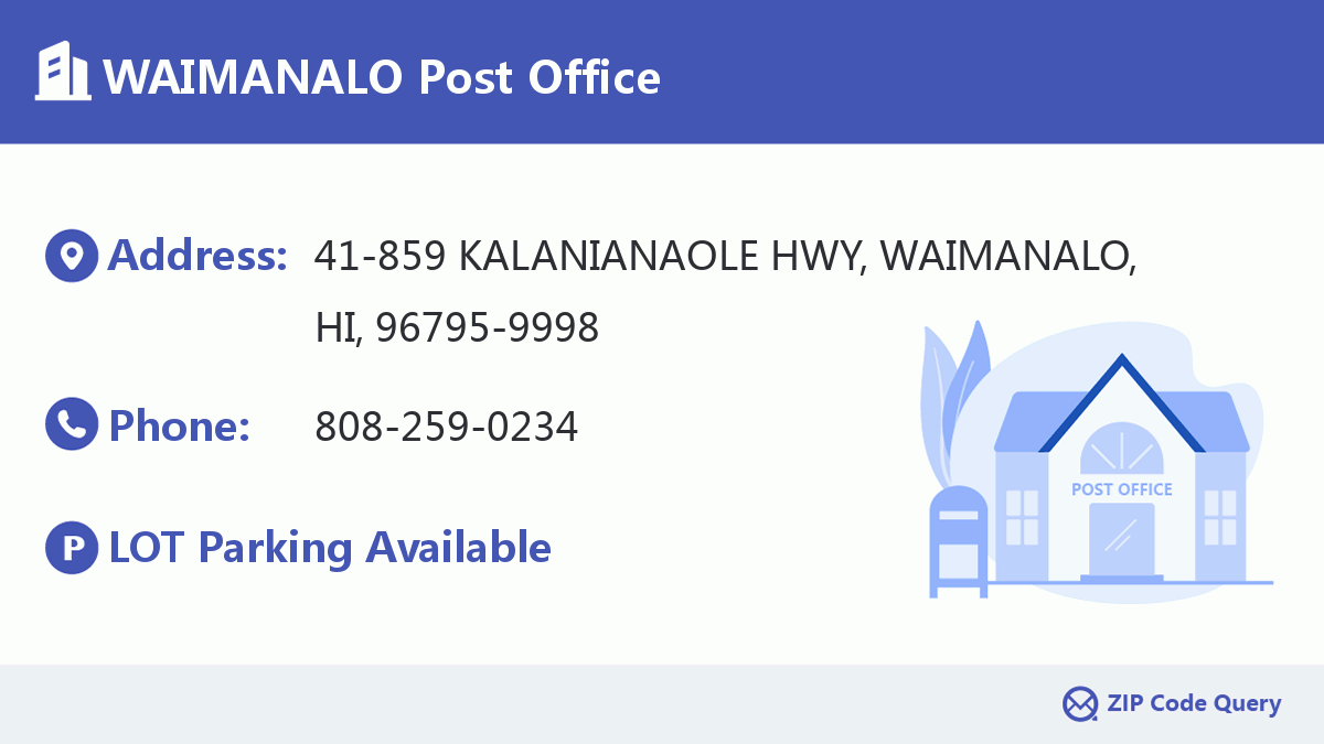Post Office:WAIMANALO