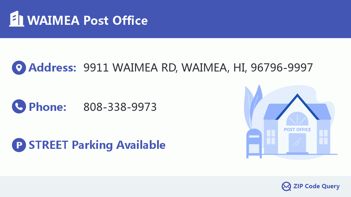 Post Office:WAIMEA